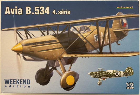 Eduard 1/72 Avia B.534 4.Serie Weekend Edition