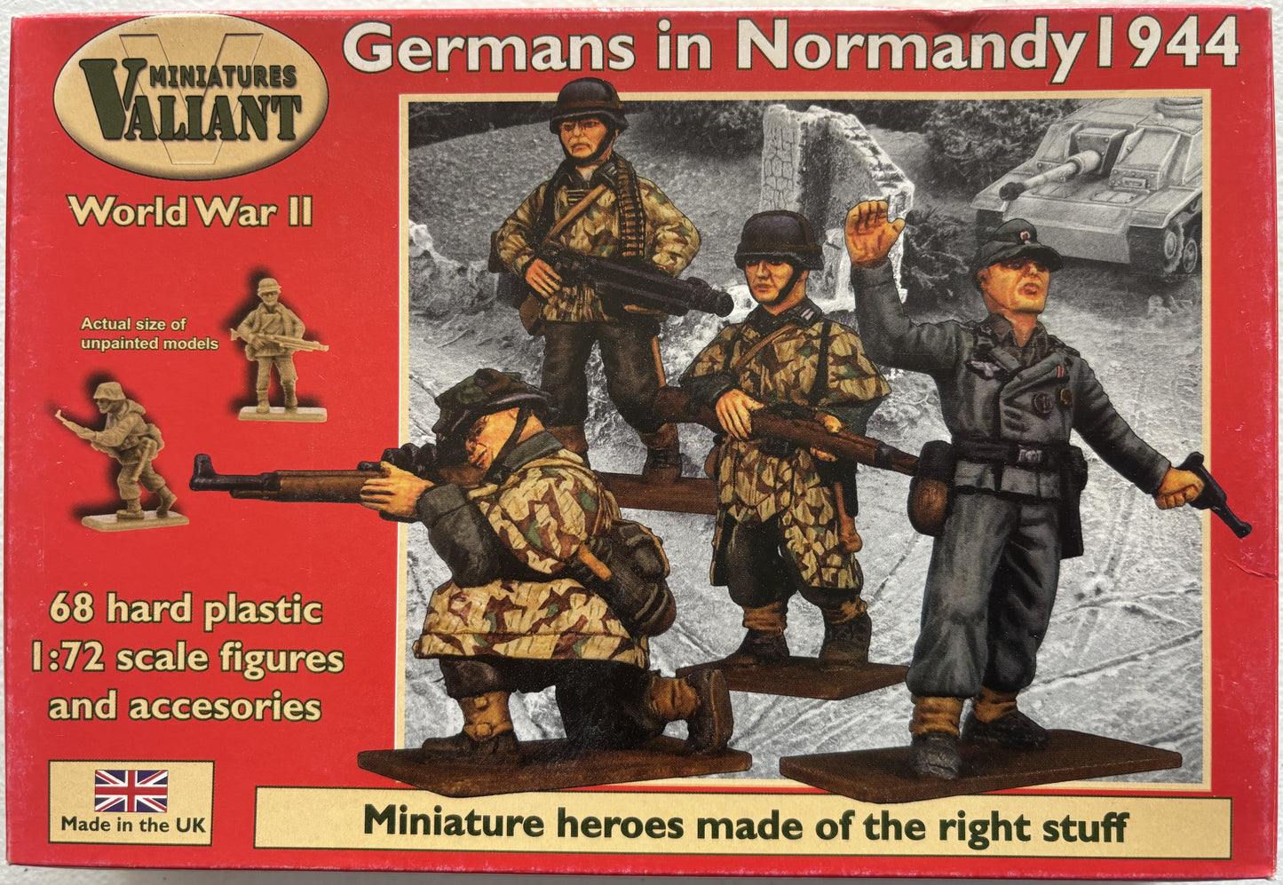 Valiant Miniatures 1/72 World War II Germans in Normandy