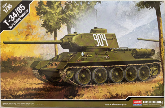 Academy 1/35 T-34/85 "No.112 Factory Production"