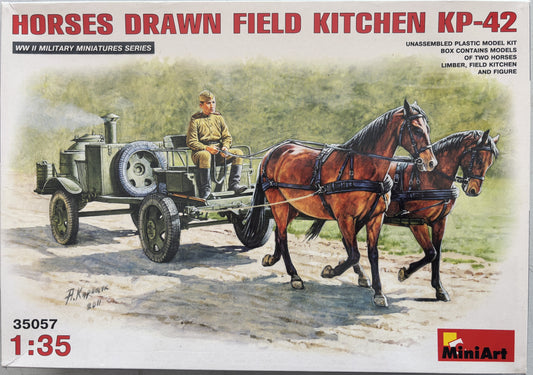 Mini Art 1/35 Horses Drawn Field Kitchen KP-42