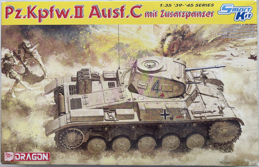 Dragon 1/35 Pz.Kpfw.II Ausf.C mit Zusatzpanzer
