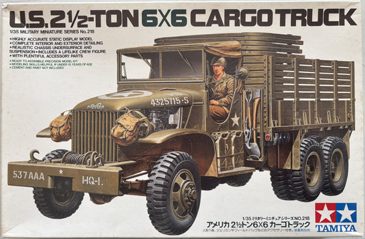 Tamiya 1/35 U.S 2.5 Ton 6x6 Cargo Truck