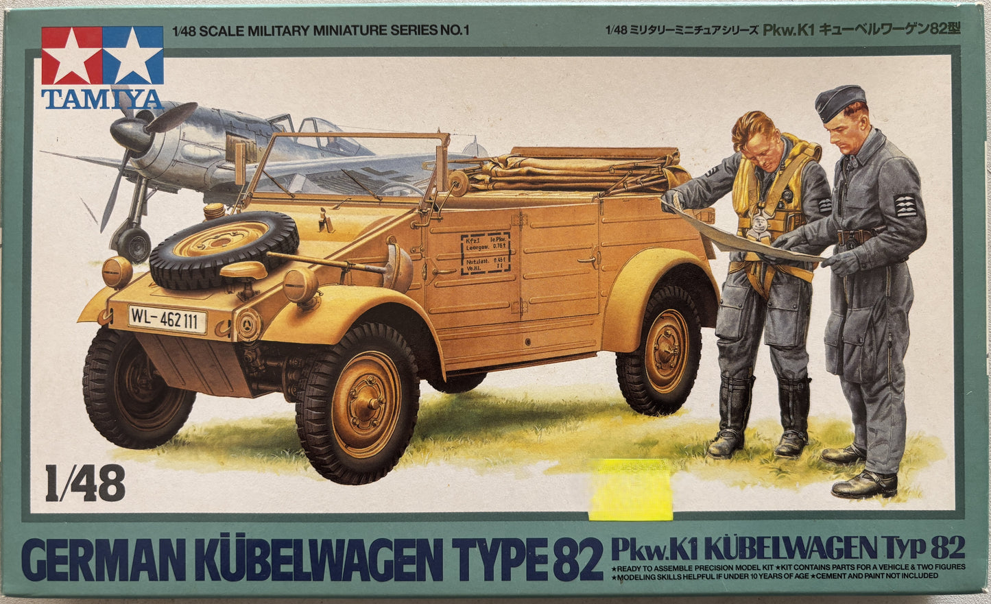 Tamiya 1/48 German Kubelwagen Type83 Pkw.K1