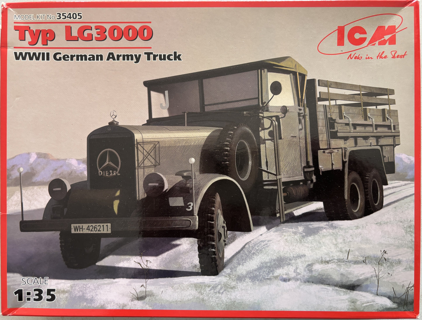 ICM 1/35 Typ LG3000 WWII German Army Truck