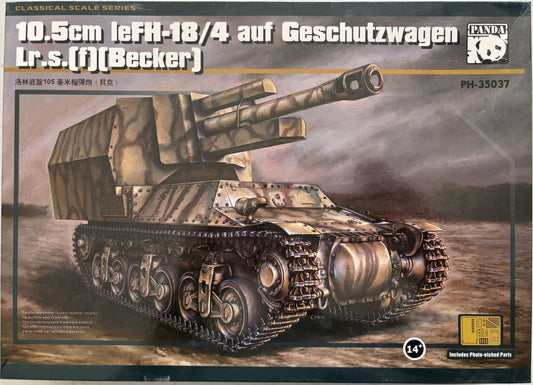 Panda 1/35 10.5cm leFH-18/4 auf Geschutzwagen Lr.s.(f)(Becker)