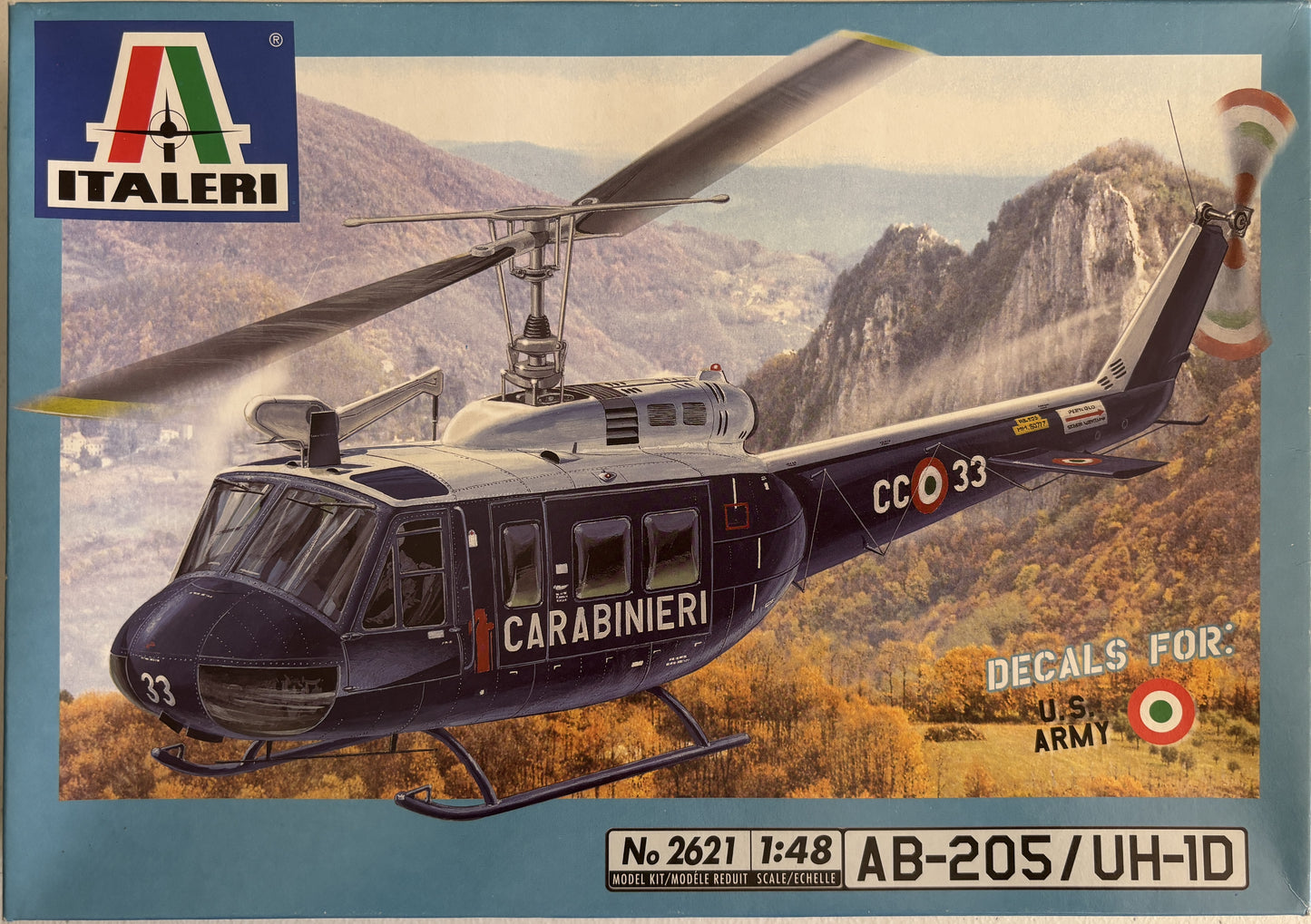 Italeri 1/48 AB-205/UH-1D
