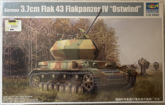 Trumpeter 1/35 German 3.7cm Flak 43 Flakpanzer IV Ostwind