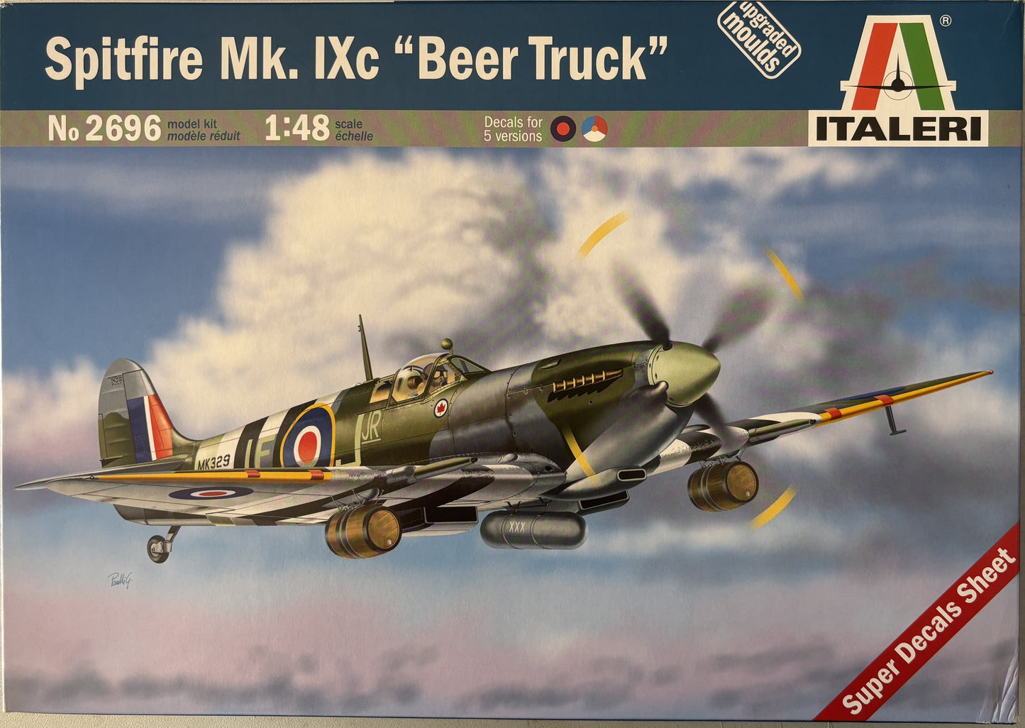 Italeri 1/48 Spitfire Mk.IXC "Beer Truck"