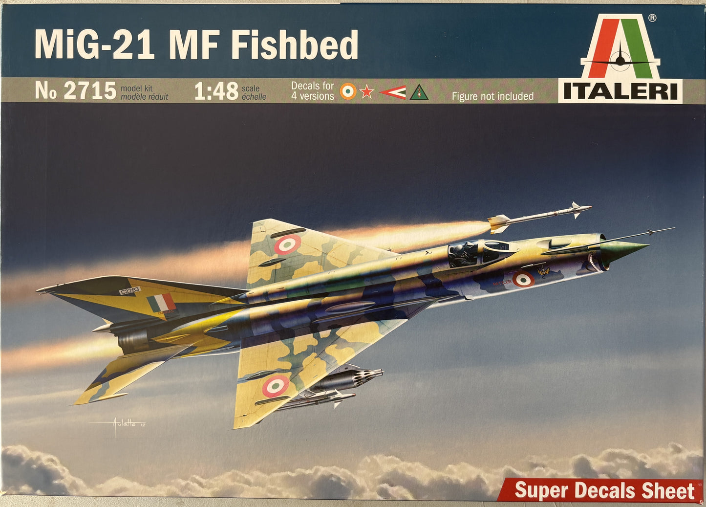Italeri 1/48 Mig-21MF Fishbed