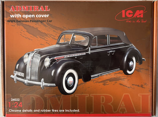 ICM 1/24 Admiral with Open Cover