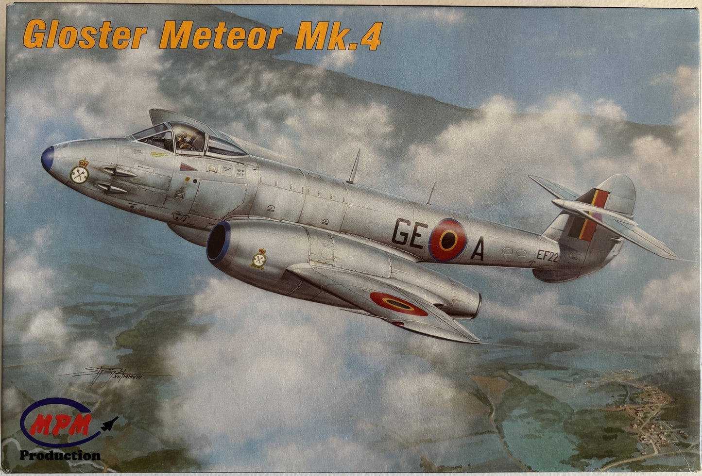 MPM 1/72 Gloster Meteor Mk.4