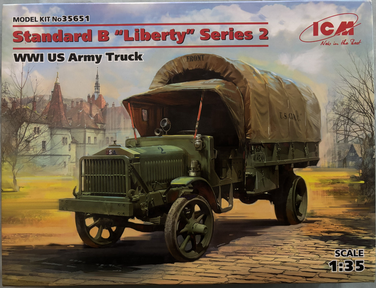 ICM 1/35 Standard B "Liberty" series 2, WWI US Army Truck