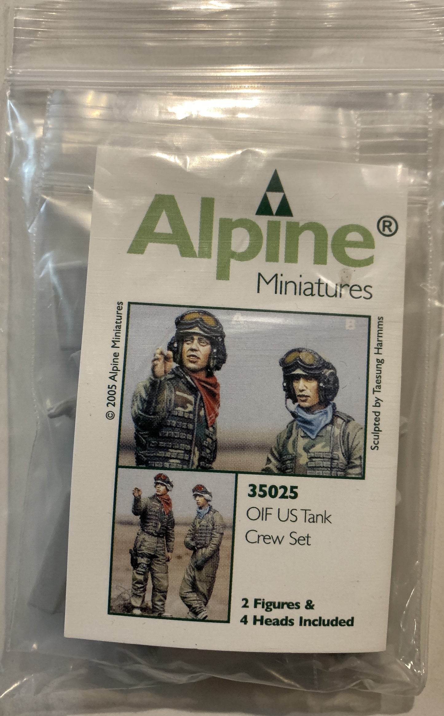 [T04] Alpine Miniatures 1/35 OIF U.S Tank Crew set