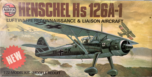 Airfix 1/72 Henschel Hs 126A-1