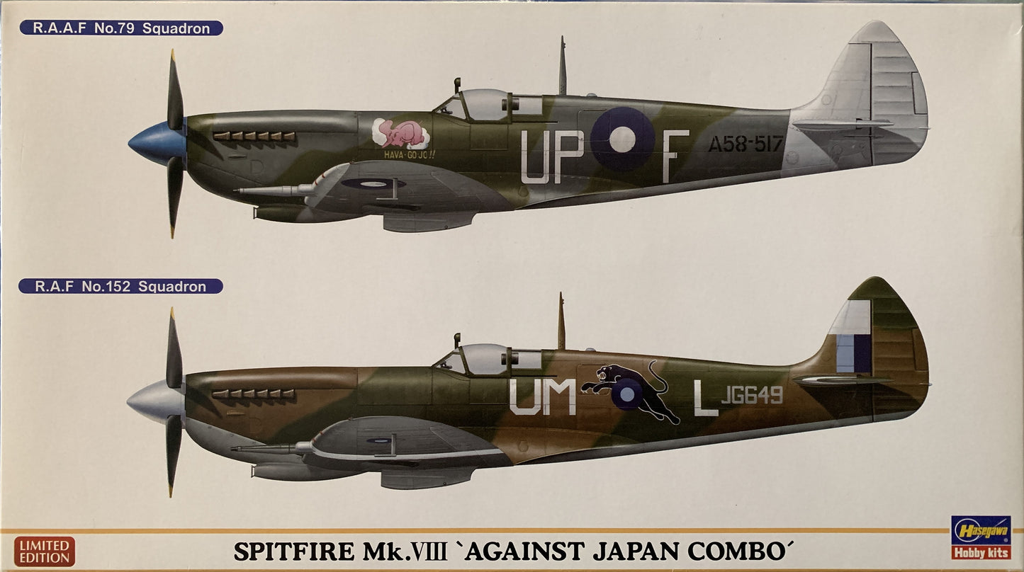 Hasegawa 1/72 Spitfire Mk.VIII "Against Japan Combo"