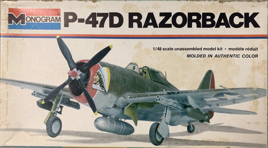 Monogram 1/48 P-47D Razorback
