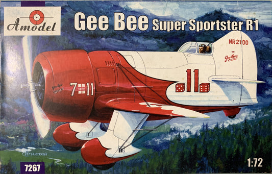 Amodel 1/72 Gee Bee Super Sportster R1