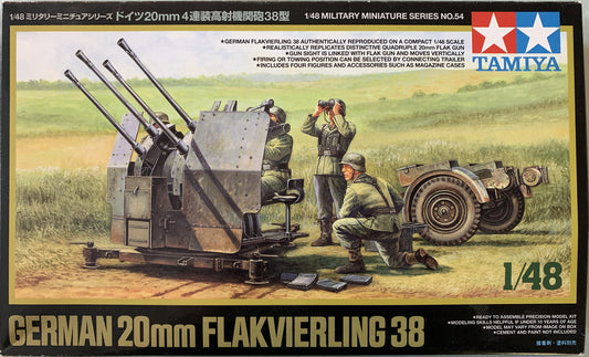 Tamiya 1/48 German 20mm Flavierling 38