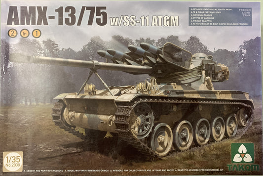 Takom 1/35 AMX-13/75 w/SS-11 ATGM