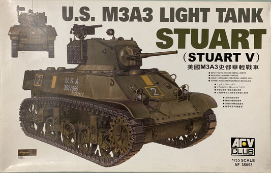 [] AFV Club 1/35 US M3A3 Stuart Light Tank