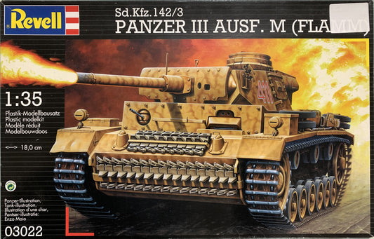 Revell 1/35 Sd.Kfz.142/3 Panzer III Ausf.M (FLAMM)