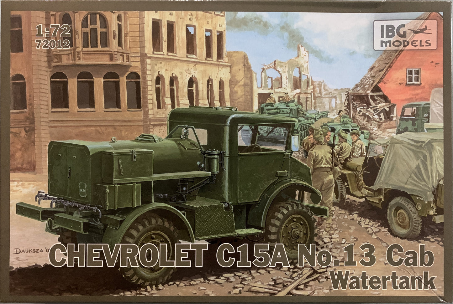 IBG 1/72 Chevrolet C15A No.13 Cab Water Tank