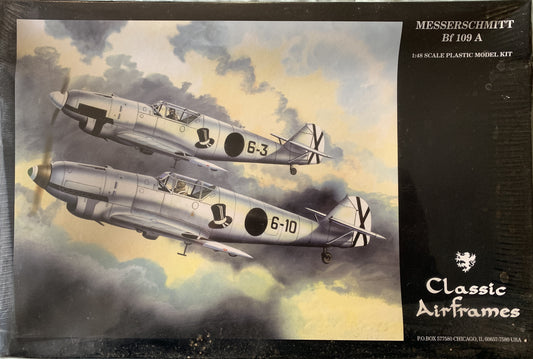 Classic Airframes 1/48 Messerschmitt Bf 109A