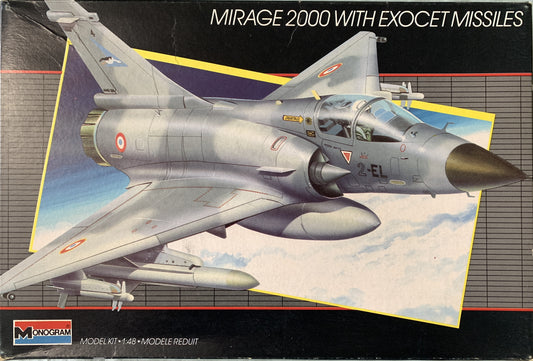 Monogram 1/48 Mirage 2000 with Exocet Missile