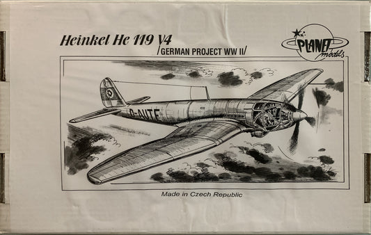 Planet Models 1/72 Heinkel He 119V4 German Project WWII