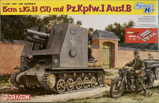 Dragon 1/35 15cm s.IG.33(Sf) auf Pz.Kpfw.I Ausf.B