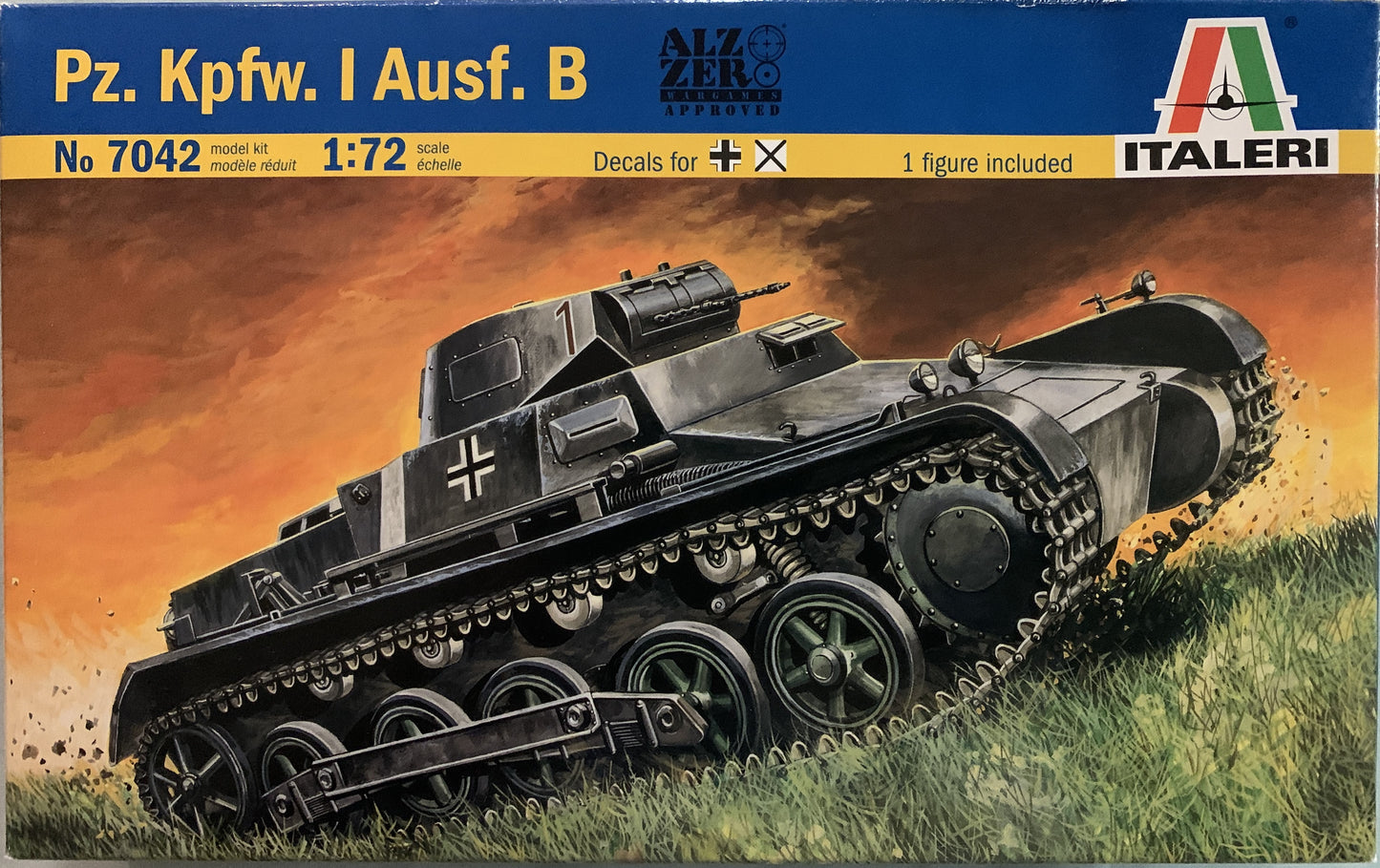 Italeri 1/72 Pz.Kpfw.I Ausf.B