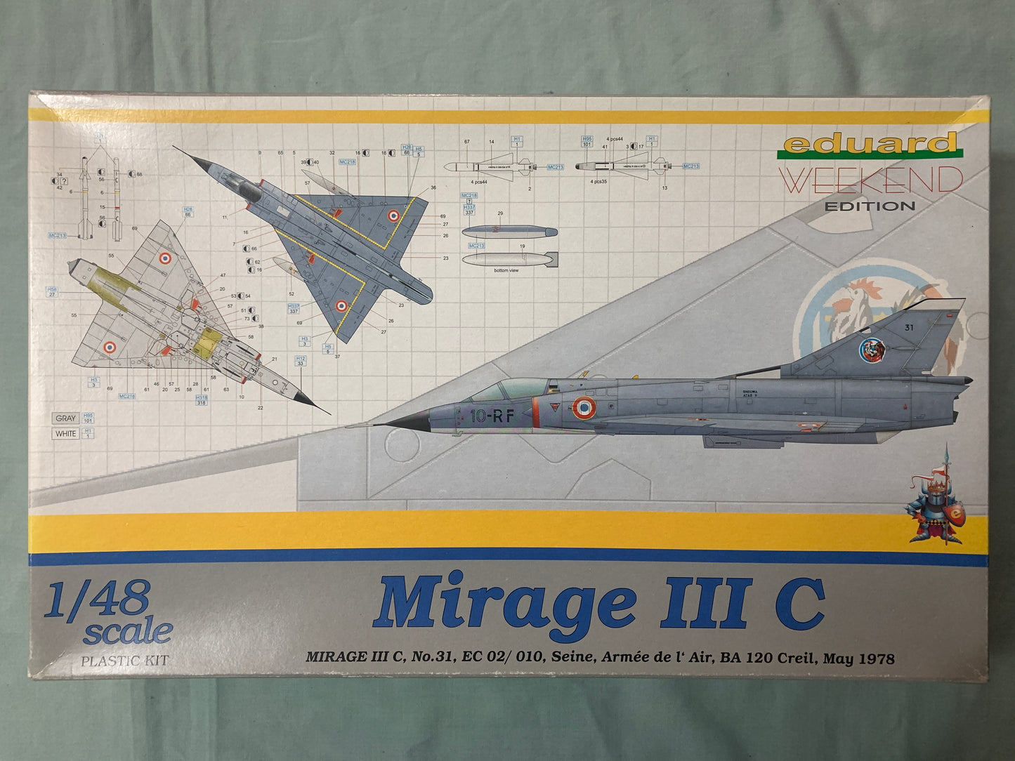 Eduard 1/48 Mirage IIIC Weekend Edition