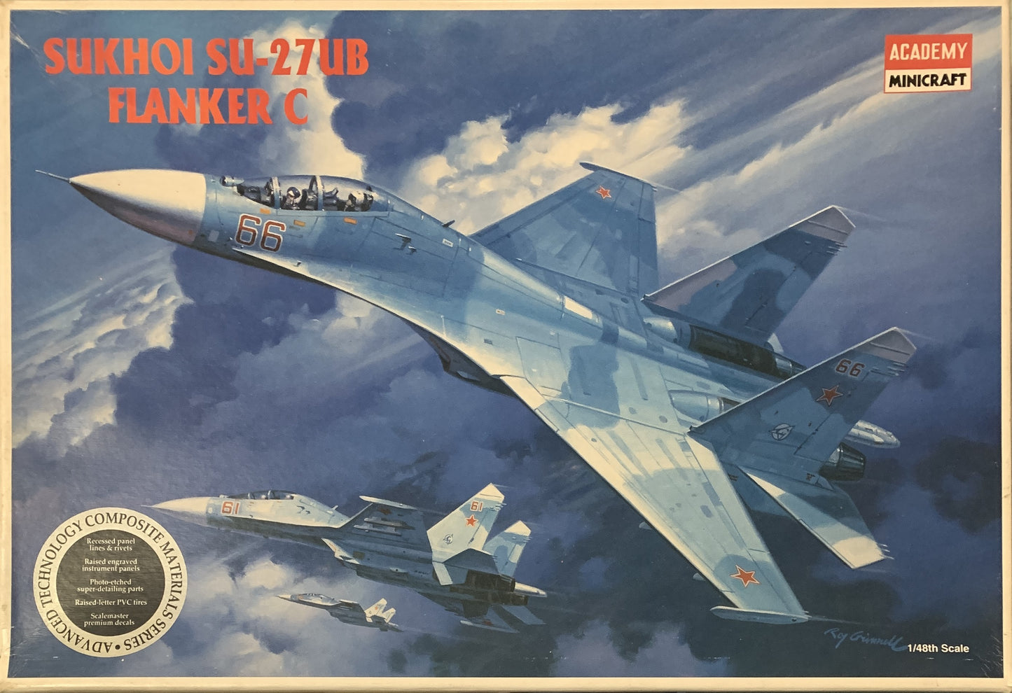 Academy 1/48 Sukhoi Su-27UB Flanker C