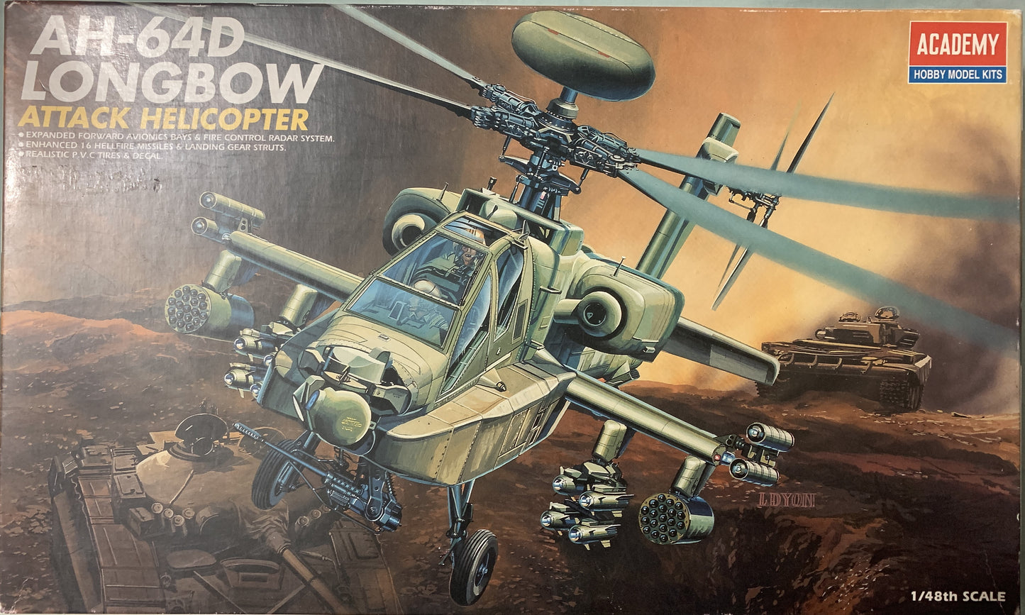 Academy 1/48 AH-64D Longbow