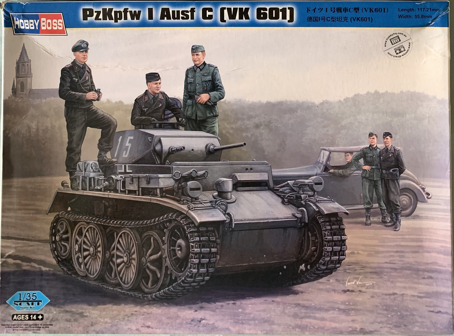 Hobby Boss 1/35 Pz.Kpfw.I Ausf.C (VK601)