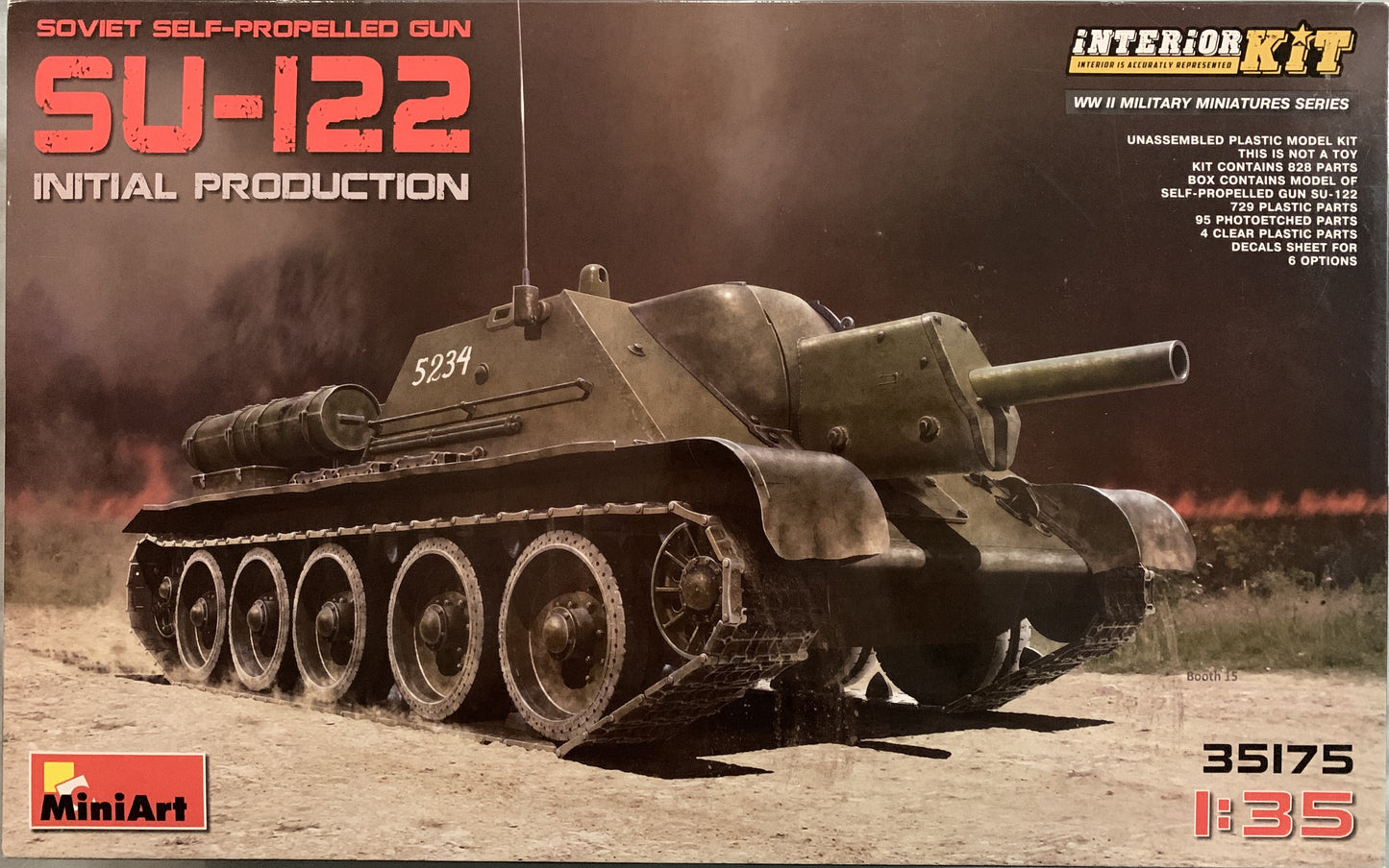 Mini Art 1/35 SU-122 Initial Production