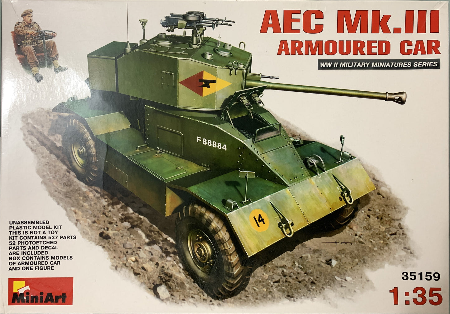 Mini Art 1/35 AEC Mk.III Armoured Car