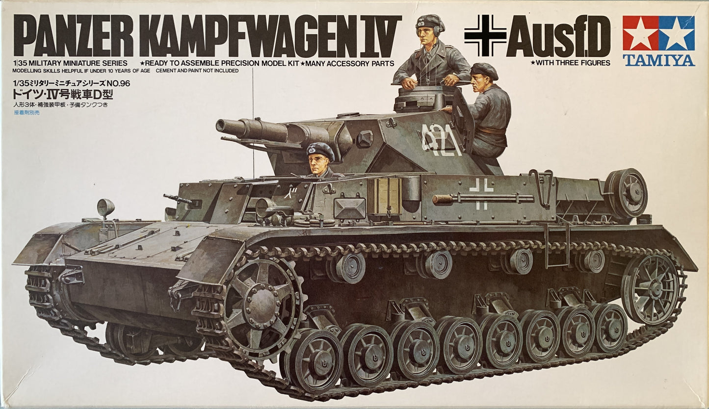 Tamiya 1/35 Panzerkampfwagen IV Ausf.D