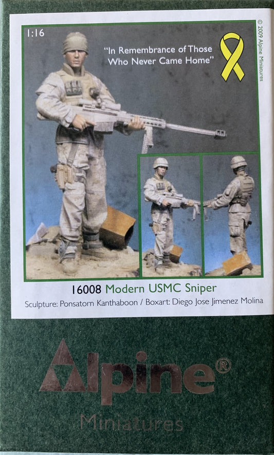 Alpine Miniaturs 1/16 Modern USMC Sniper