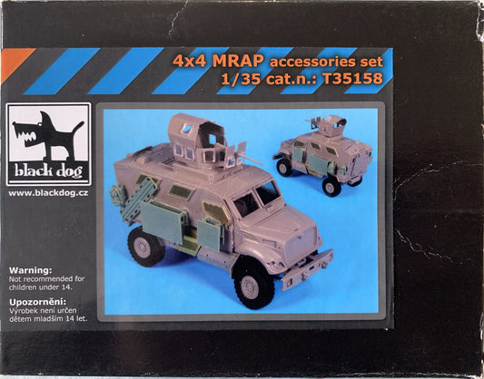 Black Dog 1/35 4 x 4 MRAP accessories set