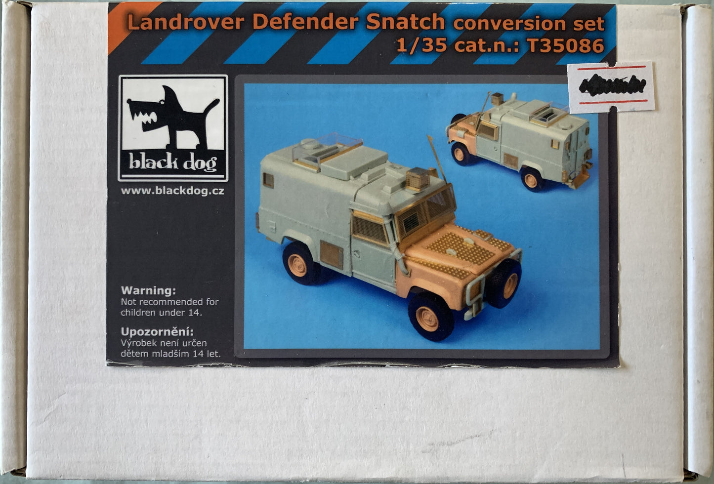 Black Dog 1/35 Land Rover Defender Snatch conversion set