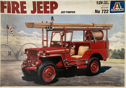 Italeri 1/24 Fire Jeep