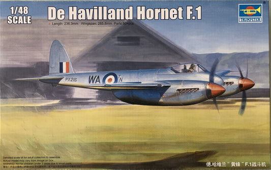 Trumpeter 1/48 De Havilland Hornet F.1