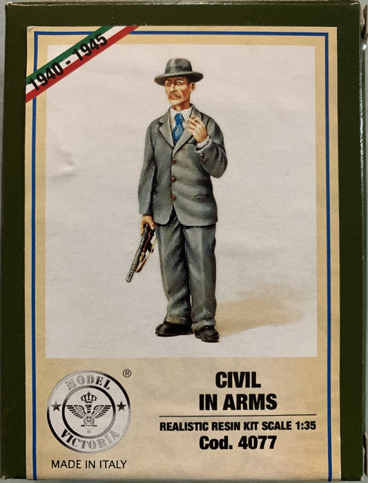 Model Victoria 1/35 Civilian in Arms