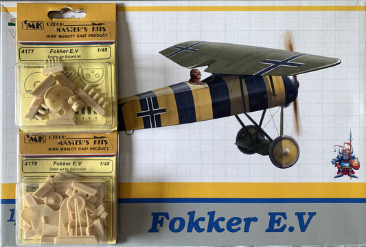 Eduard 1/48 Fokker E.V + extras