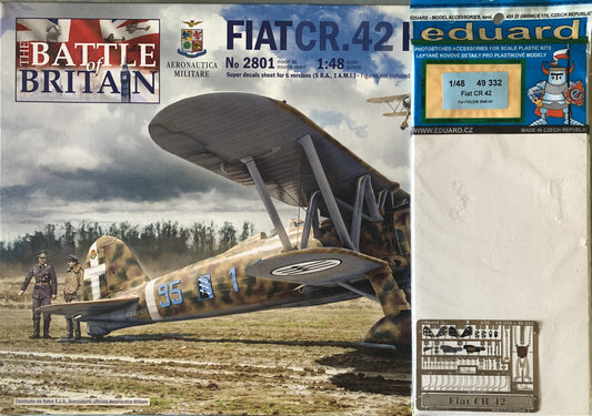 Italeri 1/48 FIAT Cr.42 Falco + extras