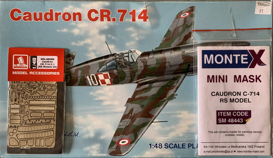 RS Models 1/48 Caudron CR.714 + extras