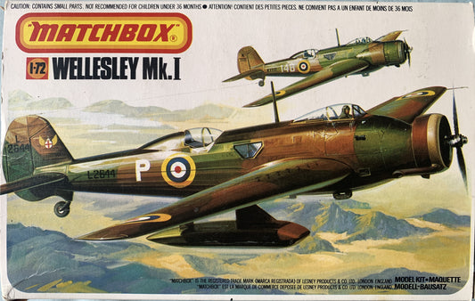 Matchbox 1/72 Wellesly Mk.I