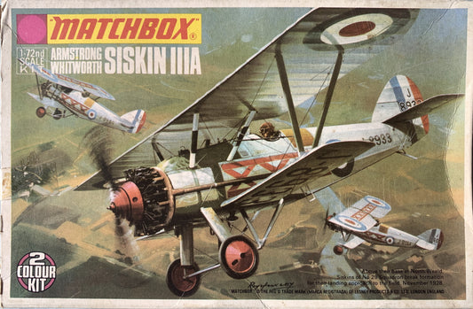 Matchbox 1/72 Siskin IIIA
