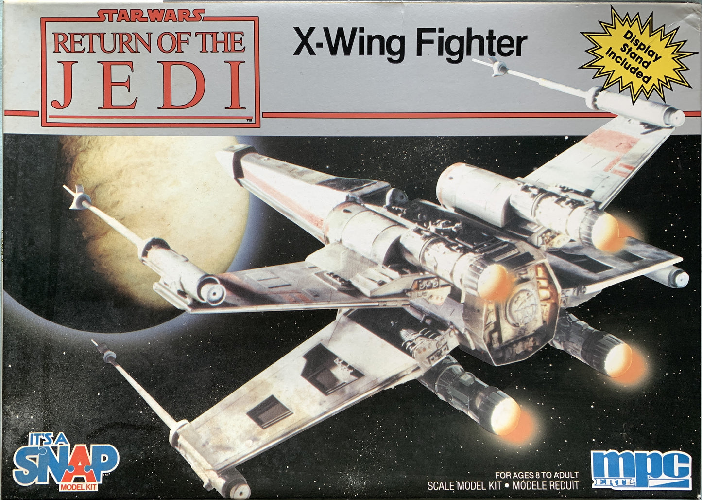 MPC 1/63 Star Wars X-Wing Fighter Snap Tite